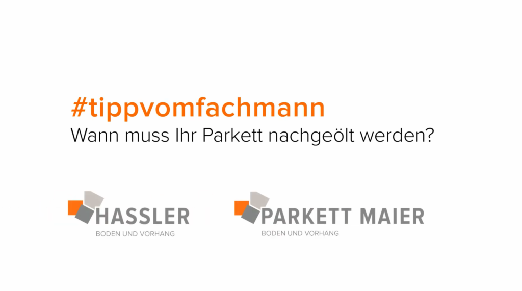 #tippvomfachmann – Wann muss ein Parkett nachgeölt werden?