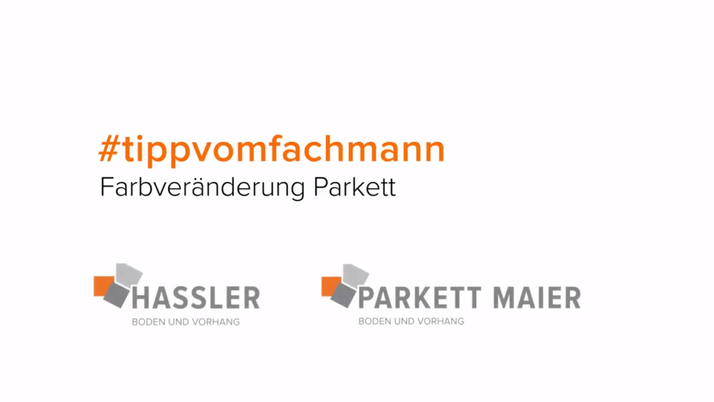 #tippvomfachmann – Farbveränderung bei Parkett