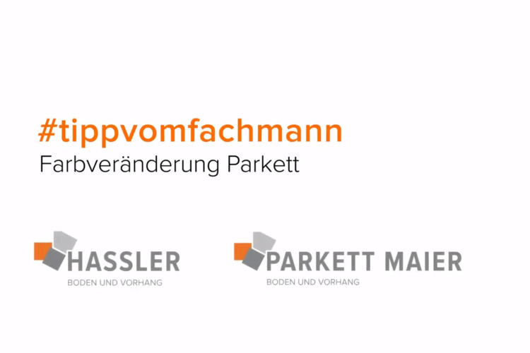 #tippvomfachmann – Farbveränderung bei Parkett