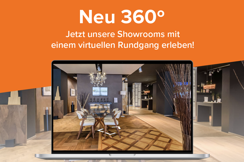 Neu 360º-Ansicht unserer Showrooms