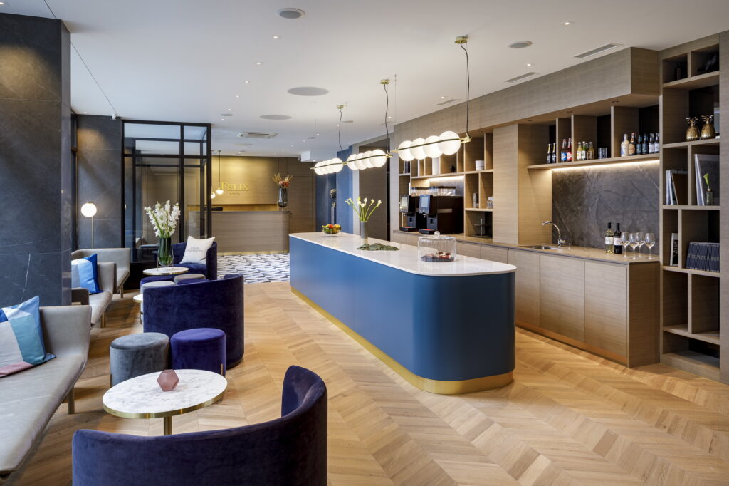 Aus Basilea wurde Felix Komplettumbau zu einem modernen Design-Hotel